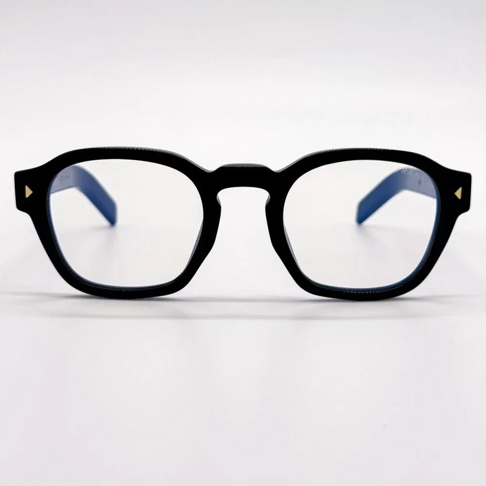 NEW PRADA PRA16S 16K60K EYEGLASSES BLACK PRADA PR A16S 16K60K